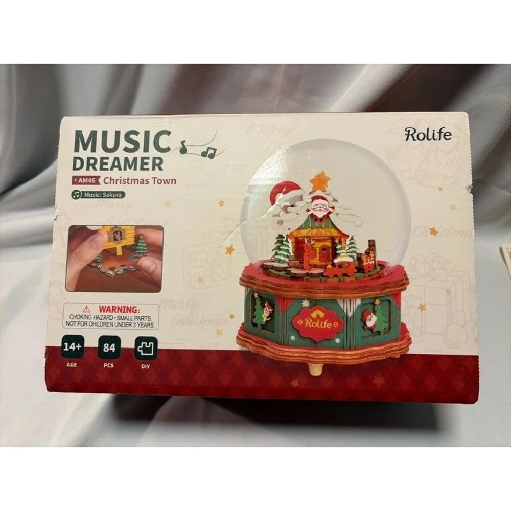Music Dreamer Christmas Town DIY music box craft